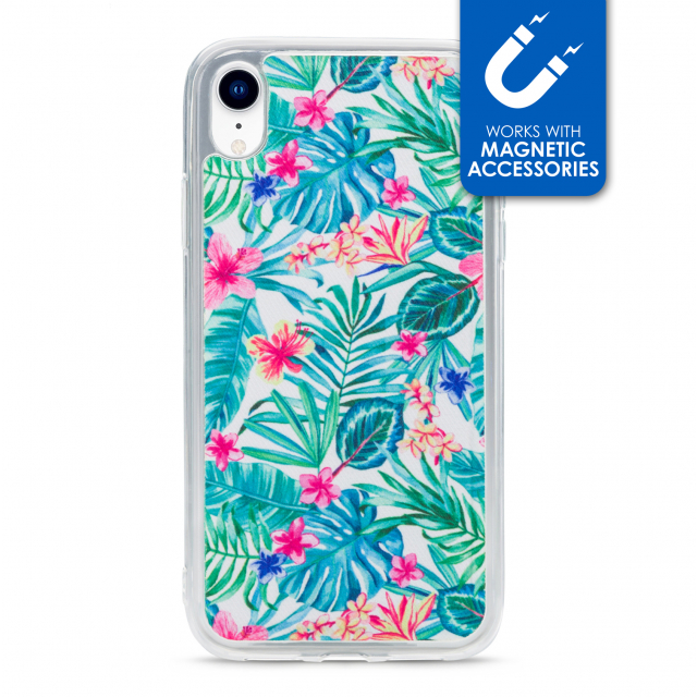 My Style Magneta Case for Apple iPhone XR White Jungle My Style Magneta Case for Apple iPhone XR White Jungle - Image 1