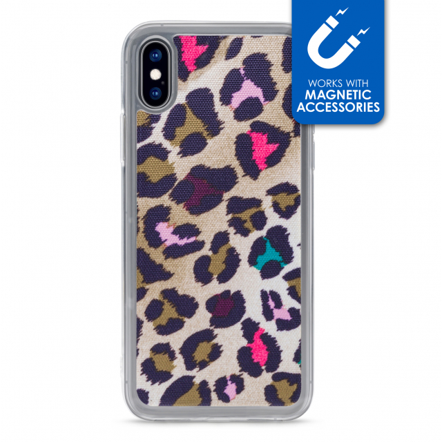 My Style Magneta Case for Apple iPhone X/Xs Colorful Leopard My Style Magneta Case for Apple iPhone X/Xs Colorful Leopard - Image 1