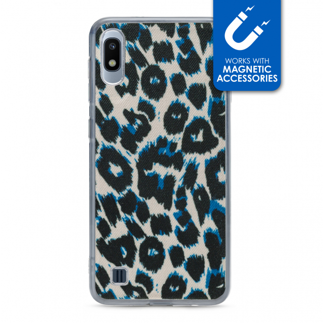 My Style Magneta Case for Samsung Galaxy A10 Blue Leopard My Style Magneta Case for Samsung Galaxy A10 Blue Leopard - Image 1