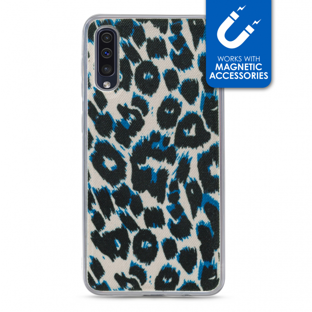 My Style Magneta Case for Samsung Galaxy A30s/A50 Blue Leopard My Style Magneta Case for Samsung Galaxy A30s/A50 Blue Leopard - Image 1