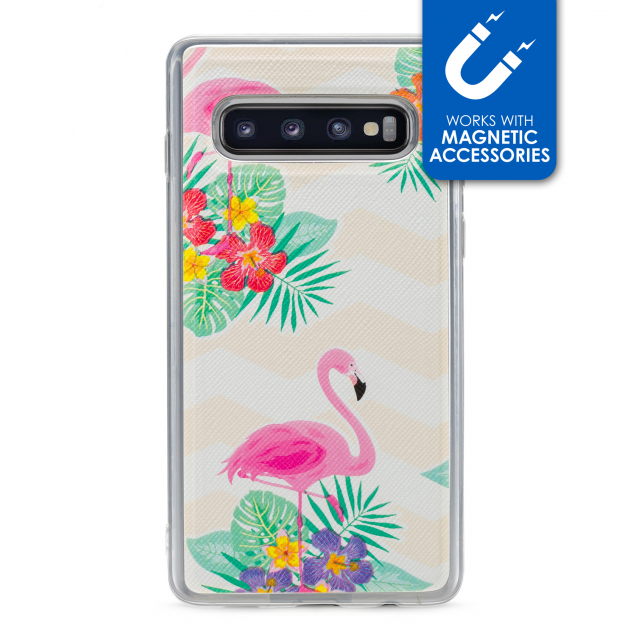 My Style Magneta Case for Samsung Galaxy S10 Flamingo My Style Magneta Case for Samsung Galaxy S10 Flamingo - Image 1