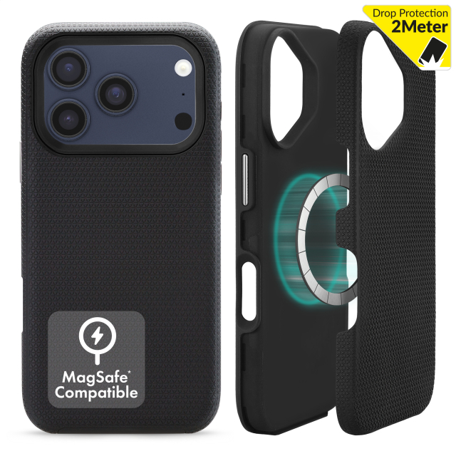 My Style Magsafe Tough Case for Apple iPhone 17 Pro Max Black My Style Magsafe Tough Case for Apple iPhone 17 Pro Max Black - Image 1