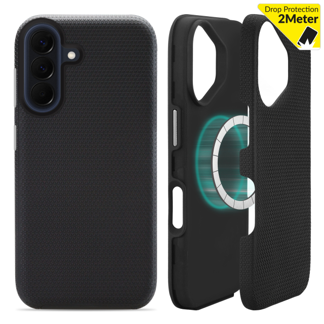 My Style Magsafe Tough Case for Samsung Galaxy A57 5G Black My Style Magsafe Tough Case for Samsung Galaxy A57 5G Black - Image 1