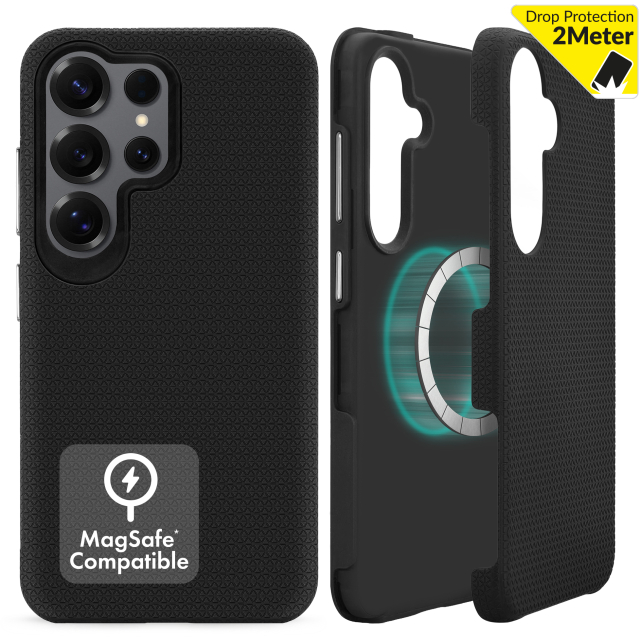 My Style Magsafe Tough Case for Samsung Galaxy S25 Ultra 5G Black My Style Magsafe Tough Case for Samsung Galaxy S25 Ultra 5G Black - Image 1