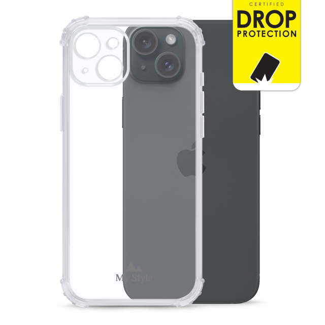 My Style Protective Flex Case for Apple iPhone 15 Plus Clear My Style Protective Flex Case for Apple iPhone 15 Plus Clear - Image 1