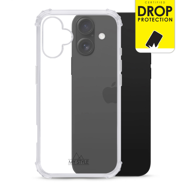 My Style Protective Flex Case for Apple iPhone 16 Plus Clear My Style Protective Flex Case for Apple iPhone 16 Plus Clear - Image 1