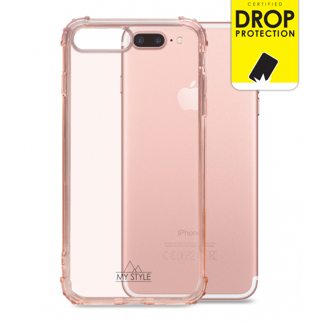 My Style Protective Flex Case for Apple iPhone 7 Plus//8 Plus Soft Pink My Style Protective Flex Case for Apple iPhone 7 Plus//8 Plus Soft Pink - Image 1