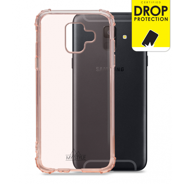 My Style Protective Flex Case for Samsung Galaxy A6 2018 Soft Pink My Style Protective Flex Case for Samsung Galaxy A6 2018 Soft Pink - Image 1