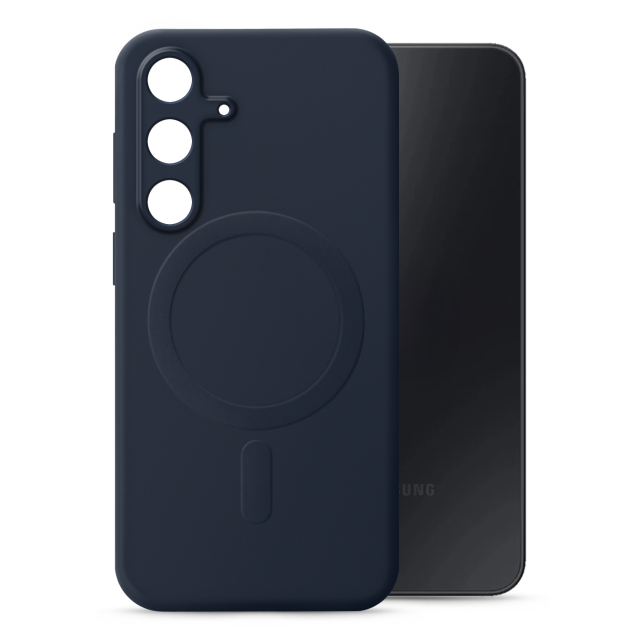 My Style Protective Flex Magsafe Compatible Case for Samsung Galaxy S25 FE 5G Midnight Blue My Style Protective Flex Magsafe Compatible Case for Samsung Galaxy S25 FE 5G Midnight Blue - Image 1