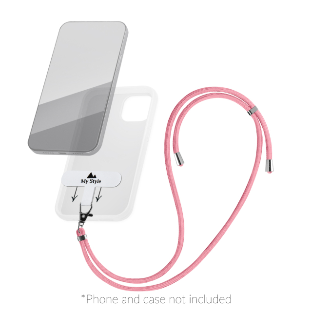 My Style Smartphone Lanyard Pink My Style Smartphone Lanyard Pink - Image 1