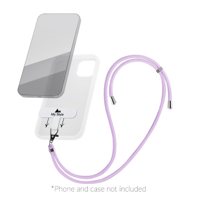 My Style Smartphone Lanyard Purple My Style Smartphone Lanyard Purple - Image 1