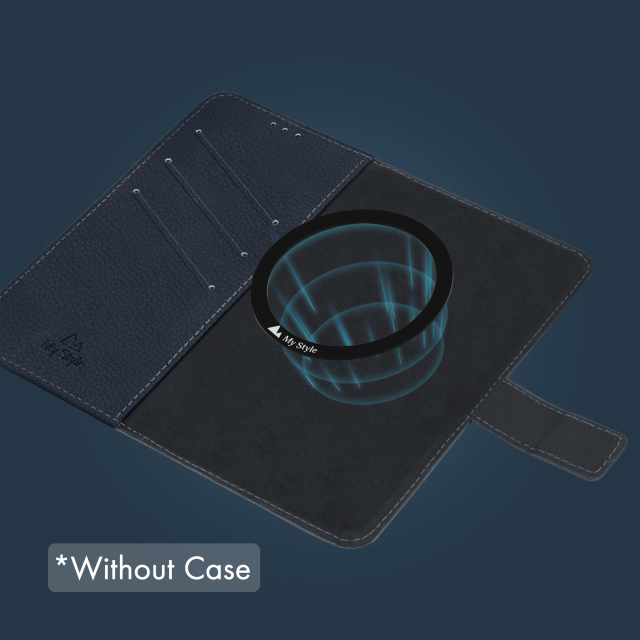 My Style Universal MagSafe Compatible Wallet - Midnight Blue 4.7" (Without Case) My Style Universal MagSafe Compatible Wallet - Midnight Blue 4.7" (Without Case) - Image 1