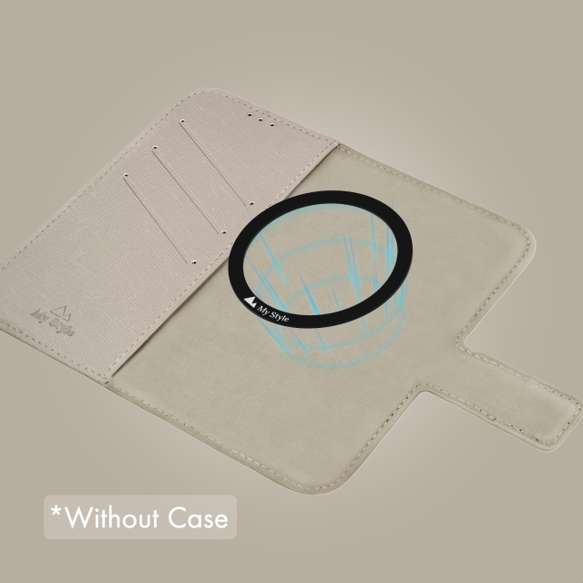 My Style Universal MagSafe Compatible Wallet - Warm Grey 6.3" (Without Case) My Style Universal MagSafe Compatible Wallet - Warm Grey 6.3" (Without Case) - Image 1