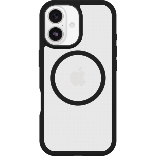 OtterBox React MagSafe Series Apple iPhone 17 Clear/Black OtterBox React MagSafe Series Apple iPhone 17 Clear/Black - Image 1