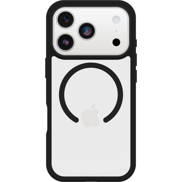 OtterBox React MagSafe Series Apple iPhone 17 Pro Clear/Black OtterBox React MagSafe Series Apple iPhone 17 Pro Clear/Black - Image 1