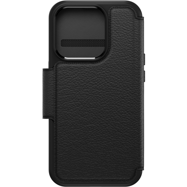 OtterBox Strada MagSafe Apple iPhone 15 Pro Shadow Black OtterBox Strada MagSafe Apple iPhone 15 Pro Shadow Black - Image 1