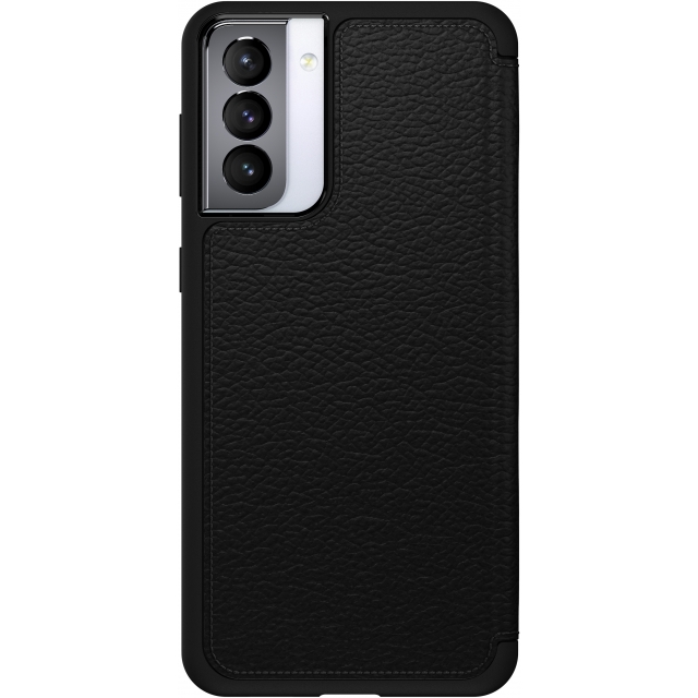 OtterBox Strada Samsung Galaxy S21+ 5G Shadow Black OtterBox Strada Samsung Galaxy S21+ 5G Shadow Black - Image 1