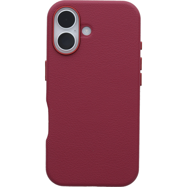OtterBox Symmetry+ Cactus Leather Case Apple iPhone 16 Foxberry OtterBox Symmetry+ Cactus Leather Case Apple iPhone 16 Foxberry - Image 1