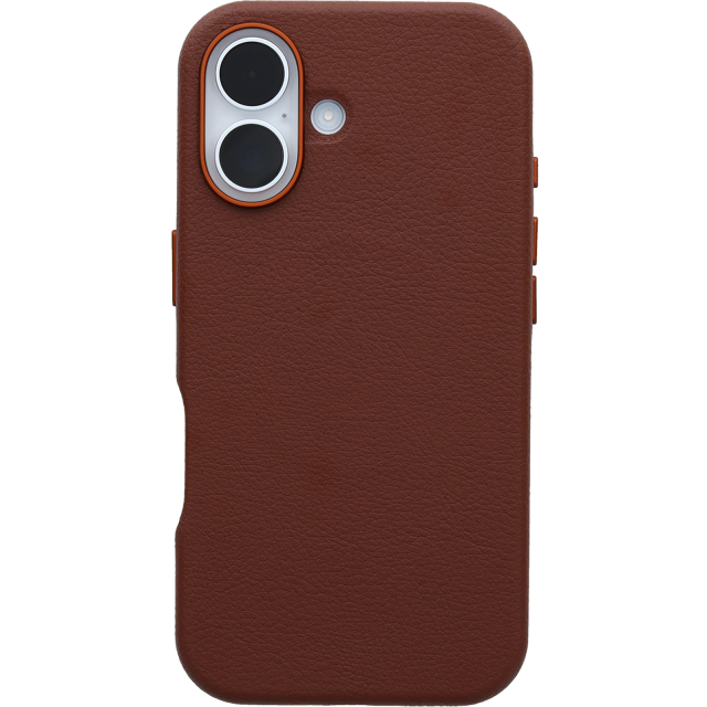 OtterBox Symmetry+ Cactus Leather Case Apple iPhone 16 Rich Adobe OtterBox Symmetry+ Cactus Leather Case Apple iPhone 16 Rich Adobe - Image 1