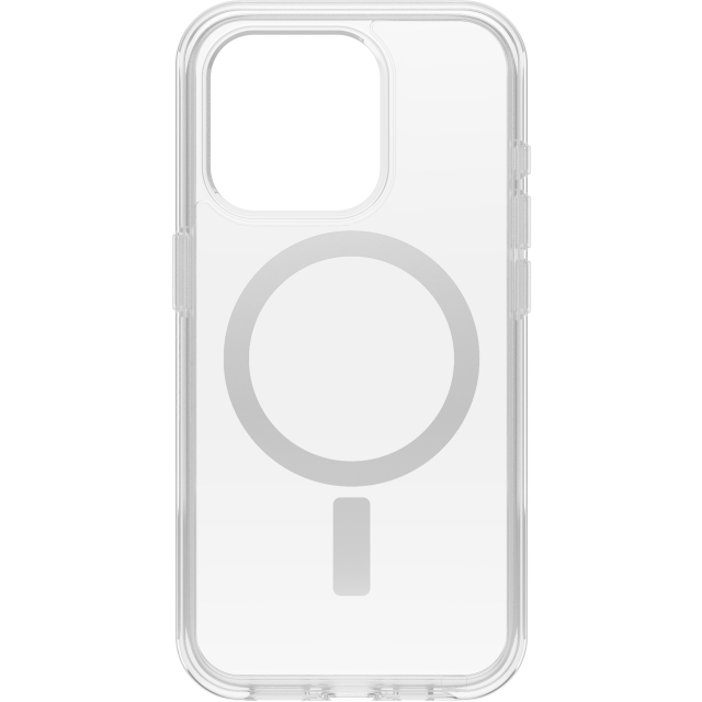 OtterBox Symmetry+ Clear Case Apple iPhone 15 Pro Clear OtterBox Symmetry+ Clear Case Apple iPhone 15 Pro Clear - Image 1