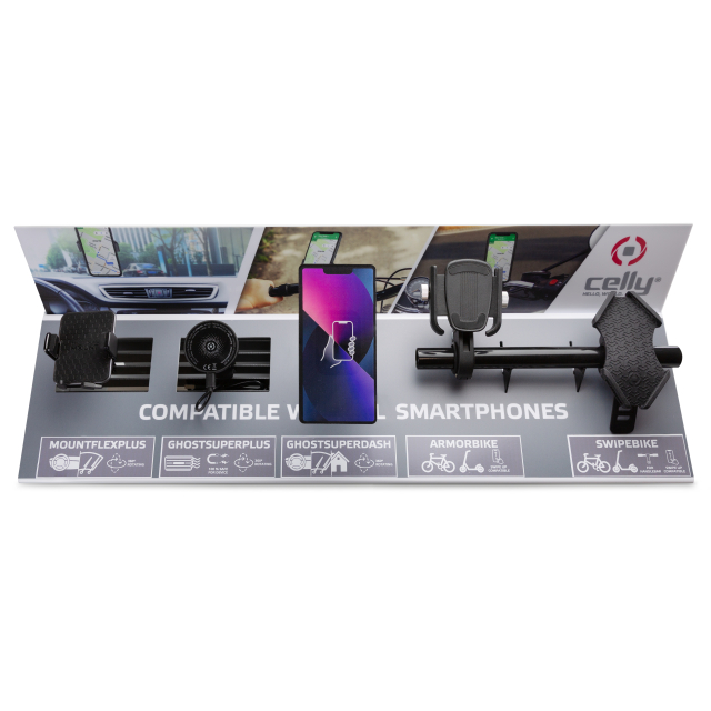POS Celly Universal Smartphone Mount Display (The Phone House) POS Celly Universal Smartphone Mount Display (The Phone House) - Image 1