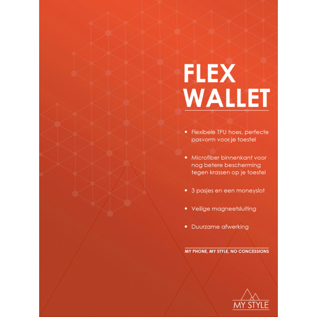 POS Forex Product Signing 20x15cm incl. magneet/klittenband My Style Flex Wallet Rust Red POS Forex Product Signing 20x15cm incl. magneet/klittenband My Style Flex Wallet Rust Red - Image 1