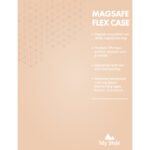 POS Forex Product Signing 20x15cm incl. magneet/klittenband My Style Magsafe Compatibel Protective Flex Case Soft Pink