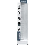 POS Mobilize Floor Display 48 hooks White