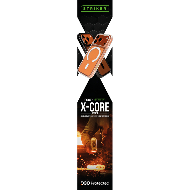 POS - Striker D3O X-Core Case - Forex Vertical Double sided print - 20x108cm POS - Striker D3O X-Core Case - Forex Vertical Double sided print - 20x108cm - Image 1
