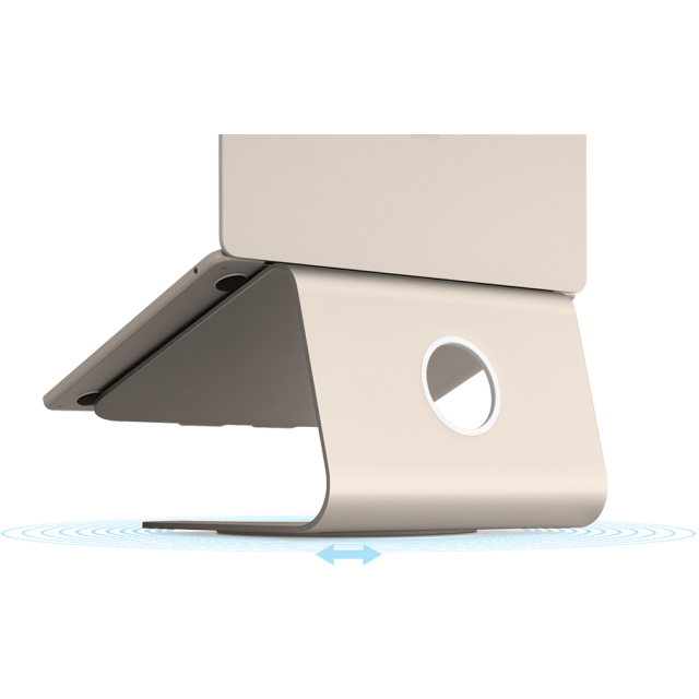 Rain Design mStand 360 Laptop Stand + Swivel Base Starlight actie pakket 5+1 gratis Rain Design mStand 360 Laptop Stand + Swivel Base Starlight actie pakket 5+1 gratis - Image 1