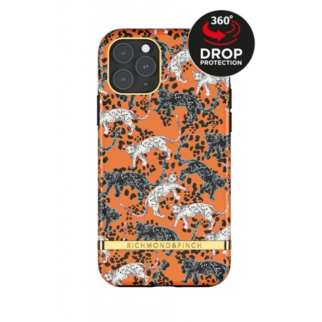Richmond & Finch Freedom Series Apple iPhone 11 Pro Orange Leopard Richmond & Finch Freedom Series Apple iPhone 11 Pro Orange Leopard - Image 1