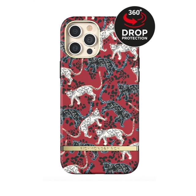 Richmond & Finch Freedom Series One-Piece Apple iPhone 12 Pro Max Samba Red Leopard Richmond & Finch Freedom Series One-Piece Apple iPhone 12 Pro Max Samba Red Leopard - Image 1