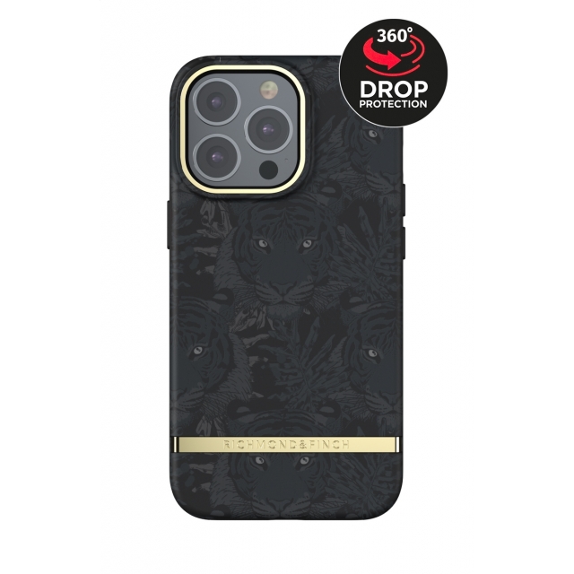 Richmond & Finch Freedom Series One-Piece Apple iPhone 13 Pro Black Tiger Richmond & Finch Freedom Series One-Piece Apple iPhone 13 Pro Black Tiger - Image 1