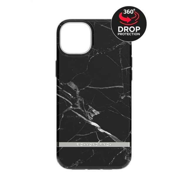 Richmond & Finch Freedom Series One-Piece Apple iPhone 14 Plus Black Marble Richmond & Finch Freedom Series One-Piece Apple iPhone 14 Plus Black Marble - Image 1