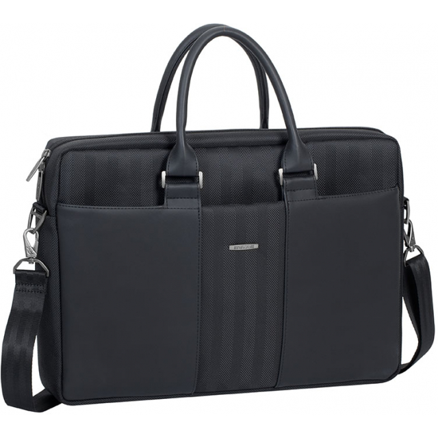 Rivacase Narita Business Laptop Bag 15.6inch Black Rivacase Narita Business Laptop Bag 15.6inch Black - Image 1