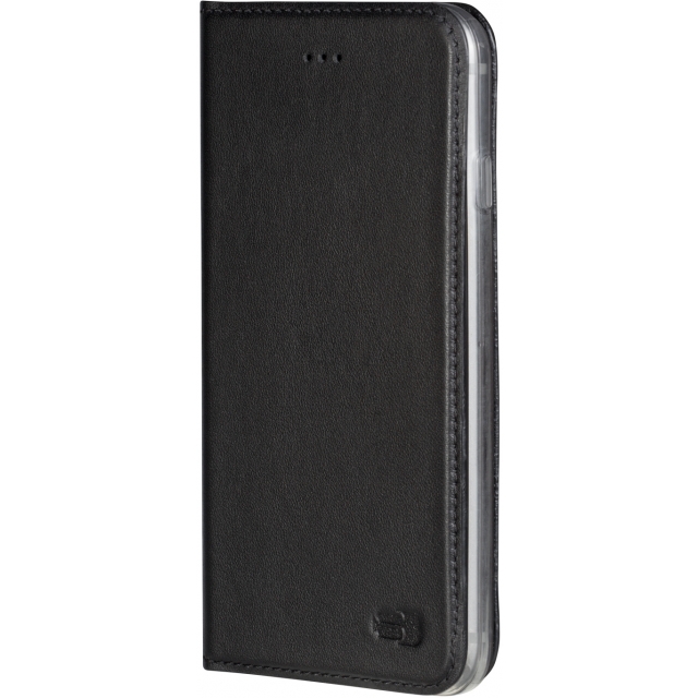 Senza Authentic Leather Booklet Apple iPhone 6/6S Pure Black Senza Authentic Leather Booklet Apple iPhone 6/6S Pure Black - Image 1