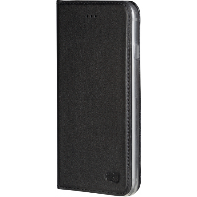 Senza Authentic Leather Booklet Apple iPhone 7 Plus/8 Plus Pure Black Senza Authentic Leather Booklet Apple iPhone 7 Plus/8 Plus Pure Black - Image 1
