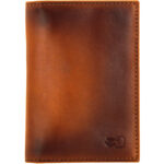 Senza Desire Leather Card Holder Burned Cognac