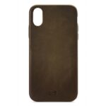 Senza Desire Leather Cover Apple iPhone X/Xs Burned Olive