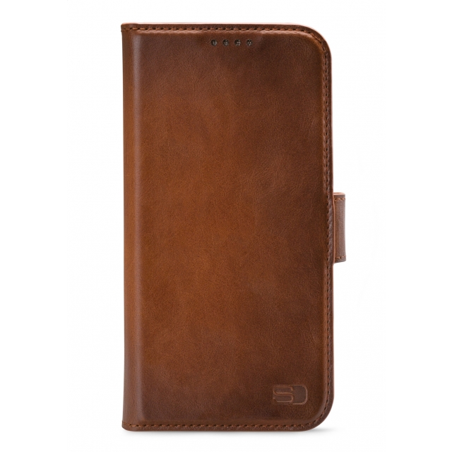 Senza Desire Leather Wallet Apple iPhone 7/8/SE (2020/2022) Burned Cognac Senza Desire Leather Wallet Apple iPhone 7/8/SE (2020/2022) Burned Cognac - Image 1