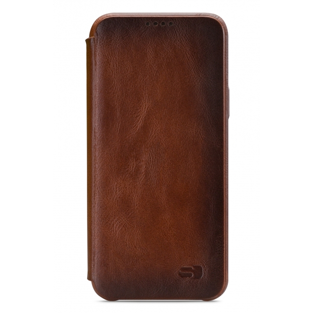 Senza Desire Skinny Leather Wallet Samsung Galaxy S9 Burned Cognac Senza Desire Skinny Leather Wallet Samsung Galaxy S9 Burned Cognac - Image 1