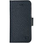 Senza Exquisite Leather Wallet Apple iPhone 5/5S/SE Intense Black