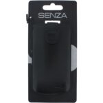 Senza Leather Slide Case Black Size M