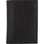 Senza Pure Leather Card Holder Deep Black