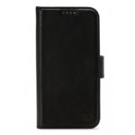 Senza Pure Leather Wallet Apple iPhone 12 Mini Deep Black