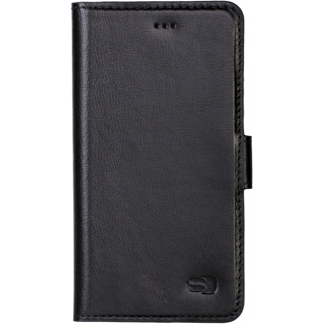 Senza Pure Leather Wallet Apple iPhone 6/6S Deep Black Senza Pure Leather Wallet Apple iPhone 6/6S Deep Black - Image 1