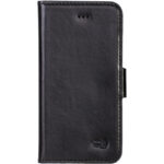 Senza Pure Leather Wallet Apple iPhone 7/8/SE (2020/2022) Deep Black