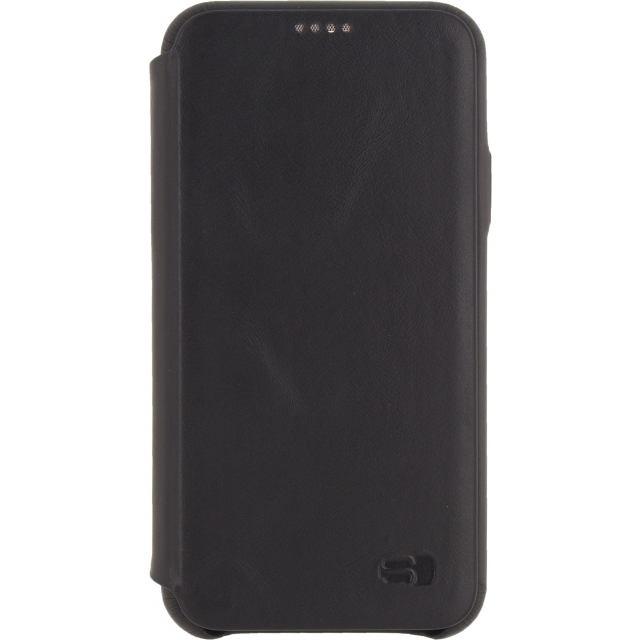 Senza Pure Skinny Leather Wallet Apple iPhone X/Xs Black Senza Pure Skinny Leather Wallet Apple iPhone X/Xs Black - Image 1