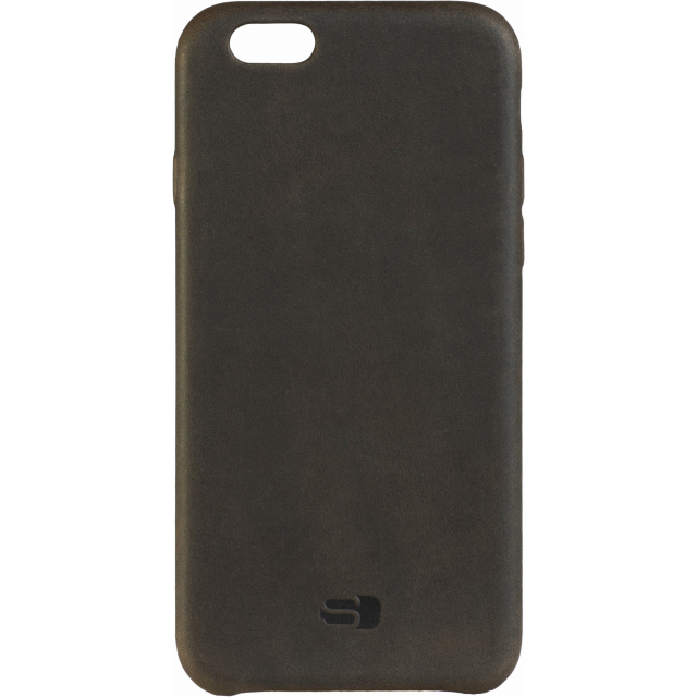 Senza Raw Leather Cover Apple iPhone 6/6S Chestnut Brown Senza Raw Leather Cover Apple iPhone 6/6S Chestnut Brown - Image 1