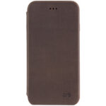 Senza Raw Skinny Leather Booklet Apple iPhone 7 Plus/8 Plus Chestnut Brown
